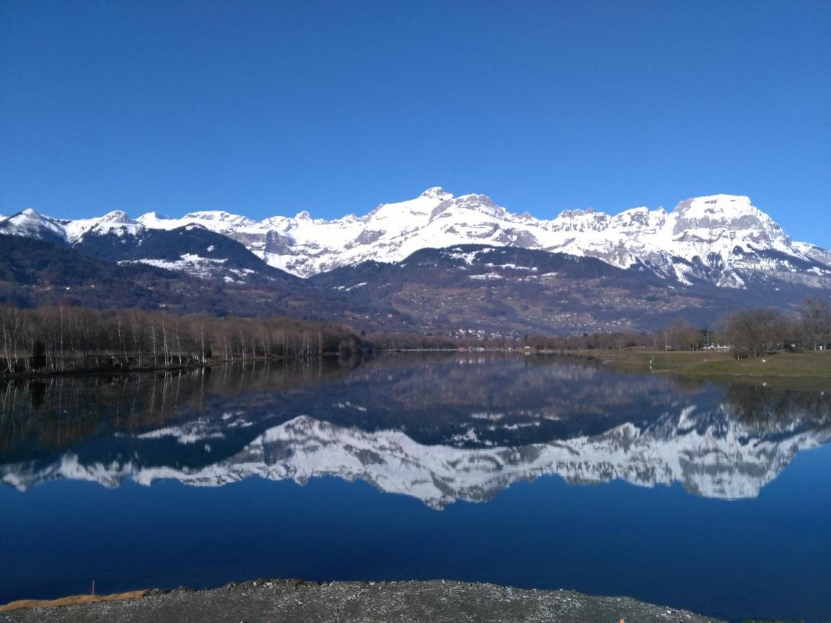 Mont Etape , F2, 42 M2, Calme, Vue Mt Blanc Apartment Passy  Cameră foto